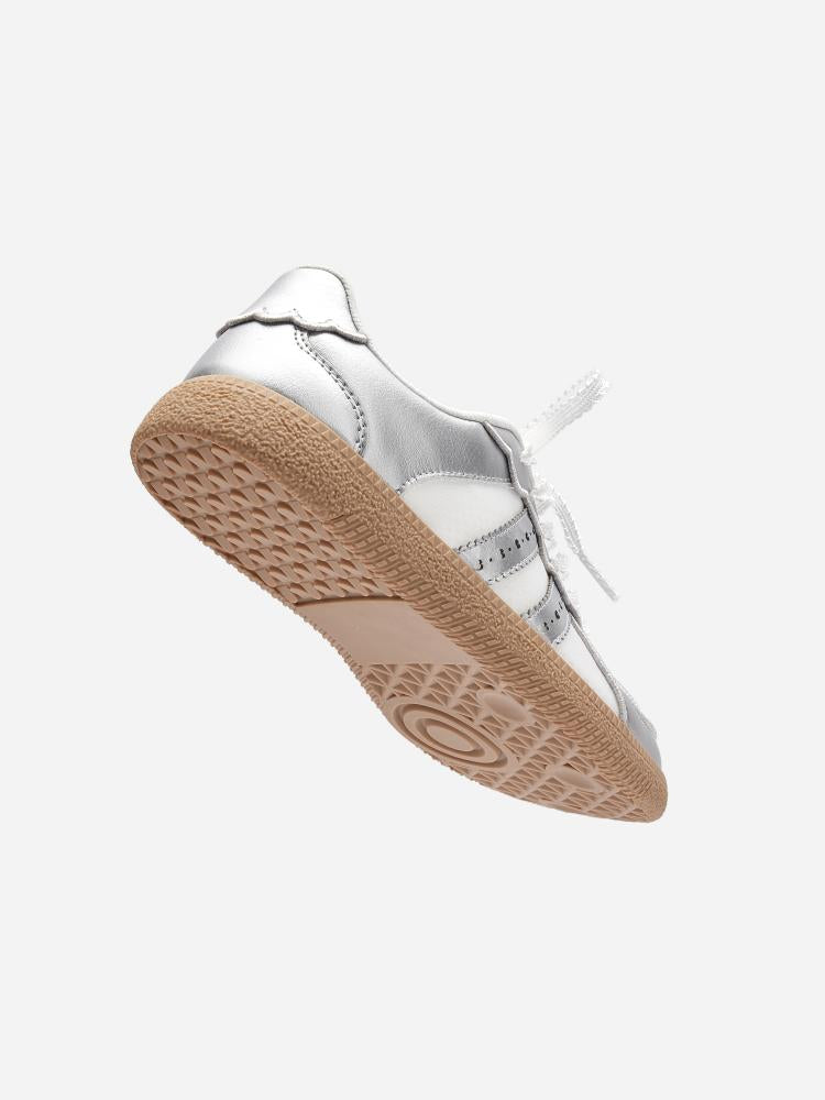 Balabala Shoes Silver And White