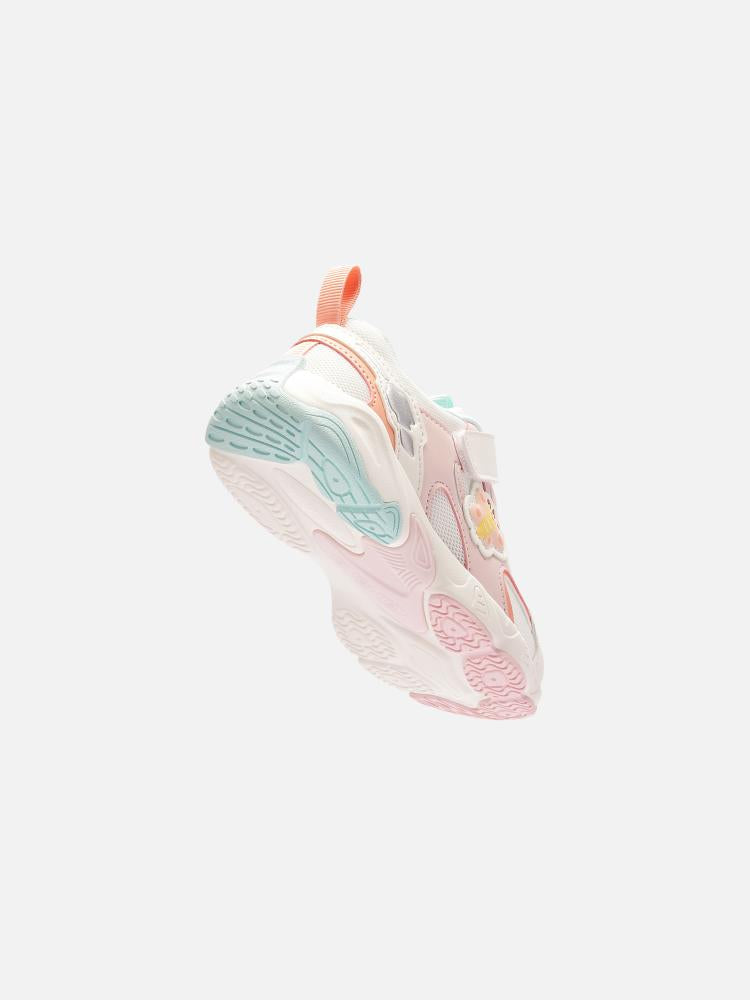 Balabala Shoes White, Pink, Blue; Mesh, Synthetic