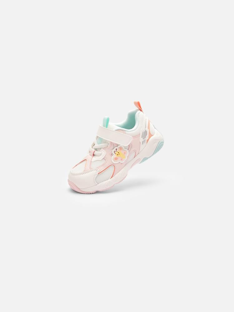 Balabala Shoes White, Pink, Blue; Mesh, Synthetic