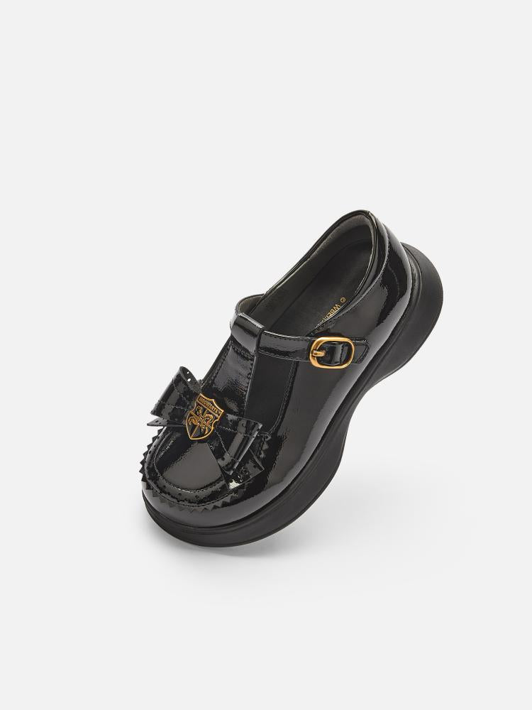 Balabala Shoes Black Patent Leather