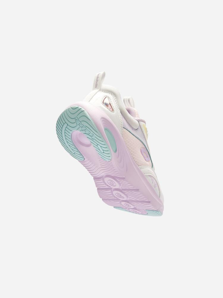 Balabala Sports Shoes Pink And White With Pastel Accents