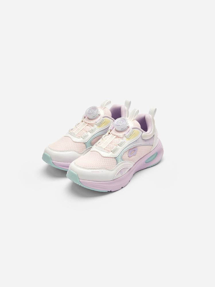 Balabala Sports Shoes Pink And White With Pastel Accents