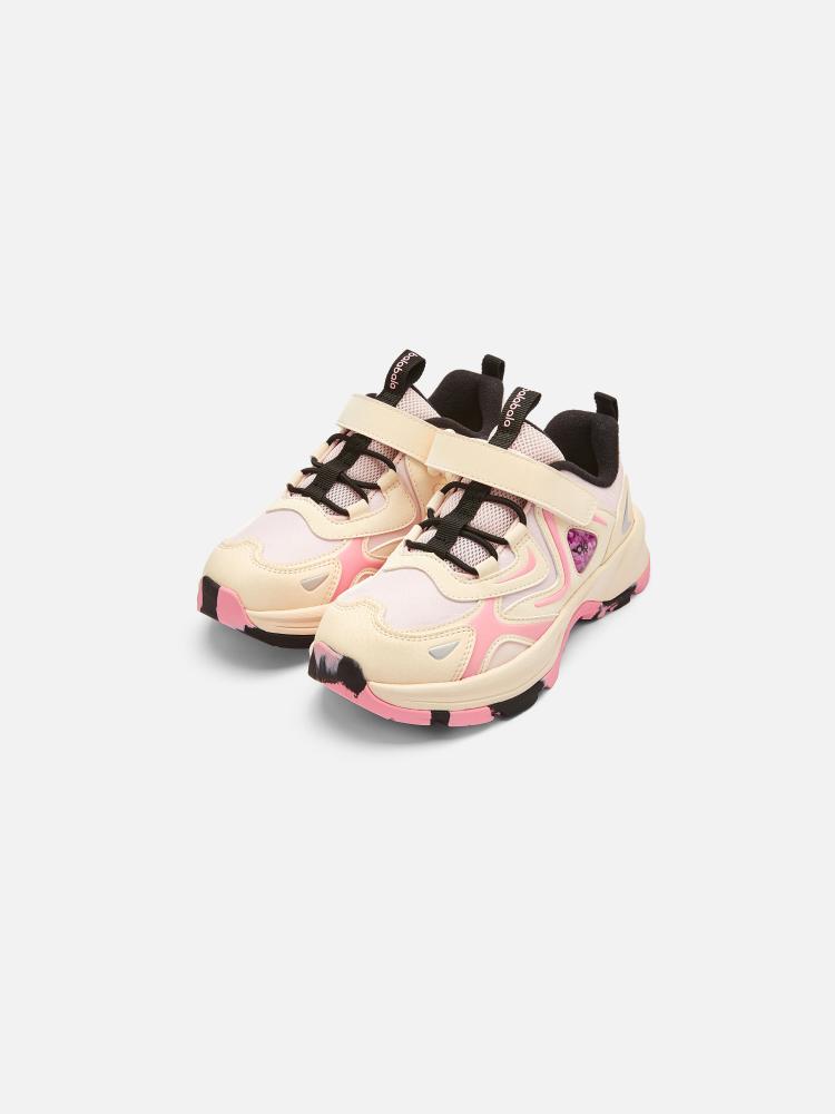 Balabala Sports Shoes White, Pink, Black