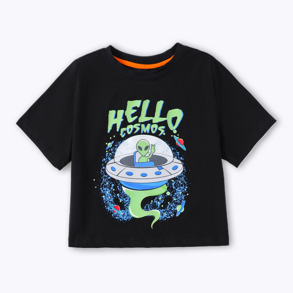 Balabala T-Shirt Blue; White; Black