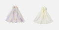 Balabala Girls Tulle Hair Bow Clip Set Multi Color