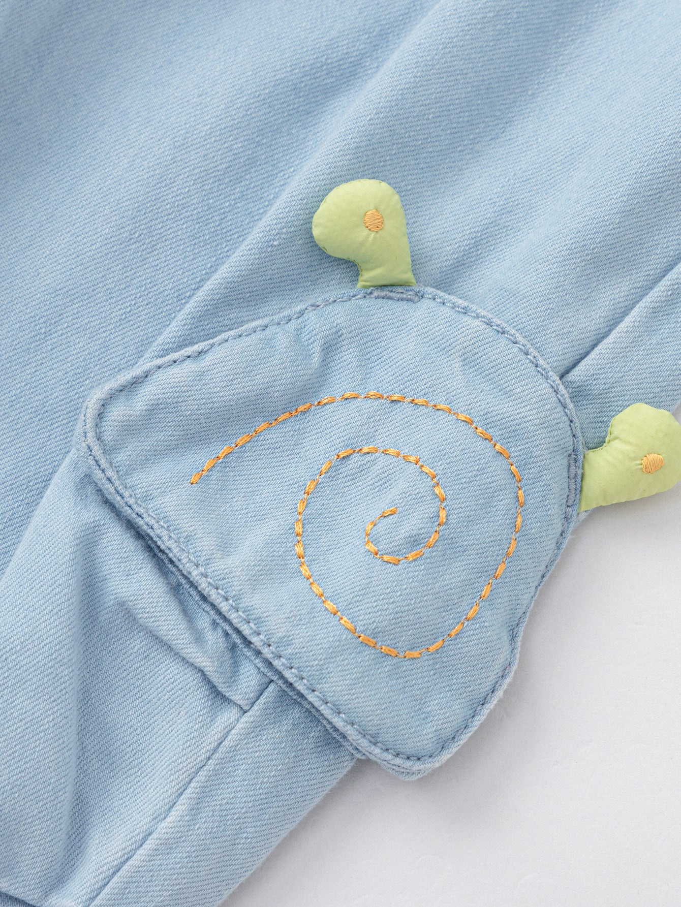 Balabala Boys Snail Pocket Pants Light Blue