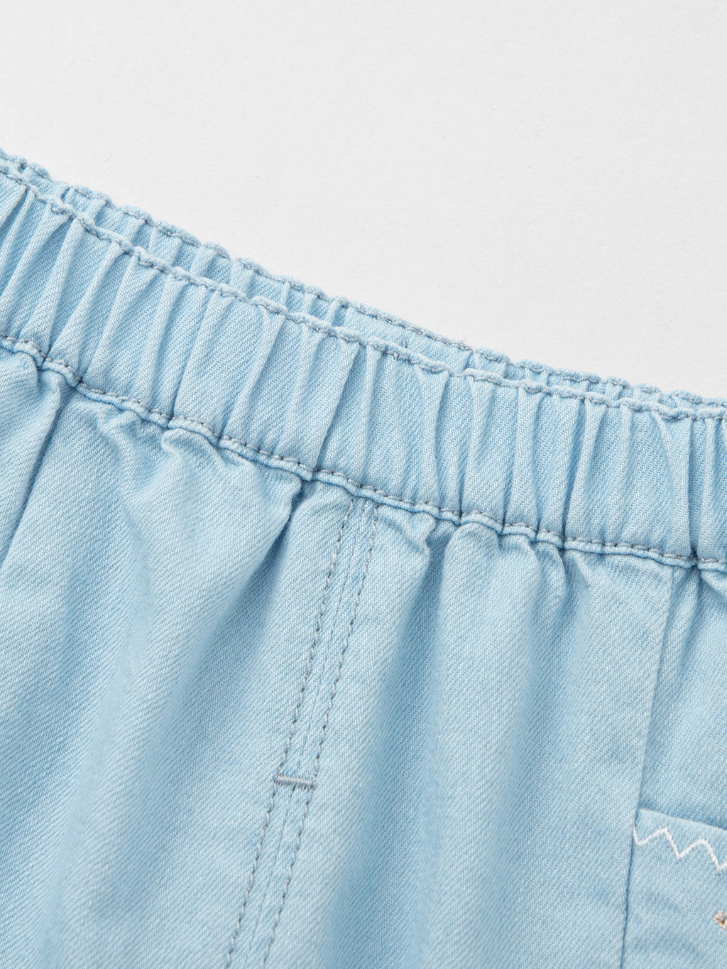Balabala Tiered Shorts Blue