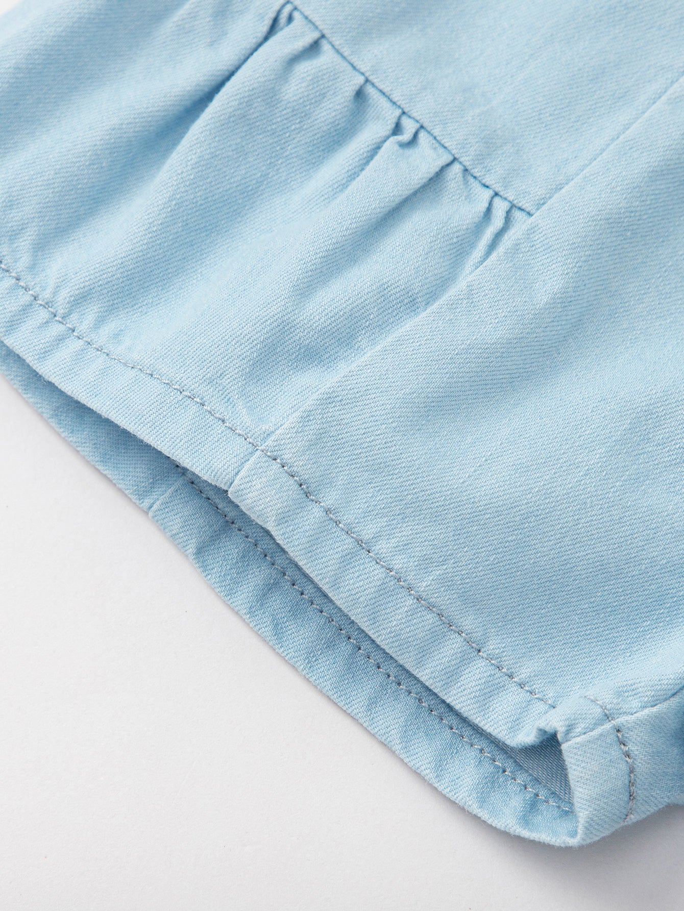 Balabala Tiered Shorts Blue