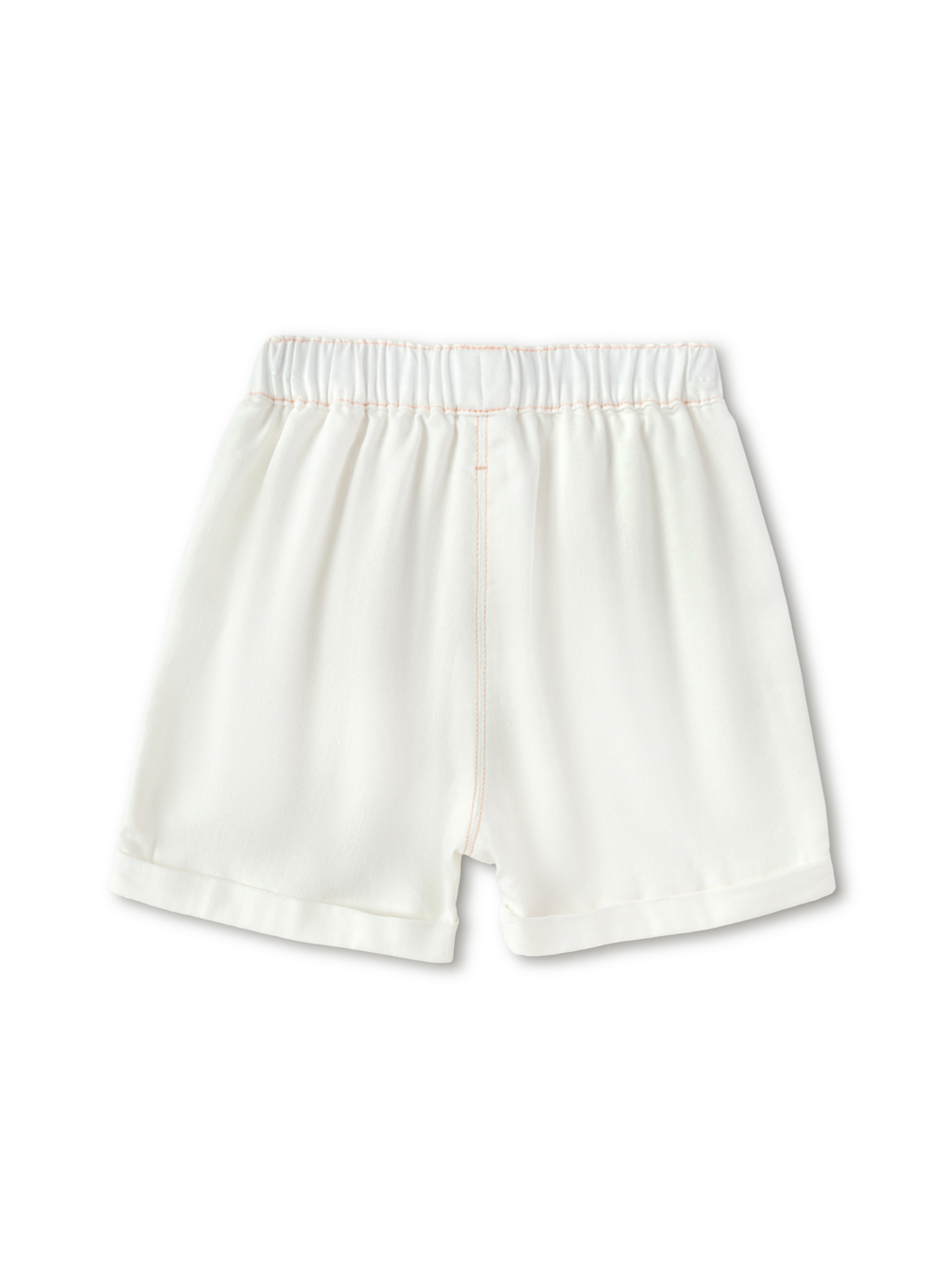 Balabala Patch Pocket Shorts Raw White,Denim Dark Blue