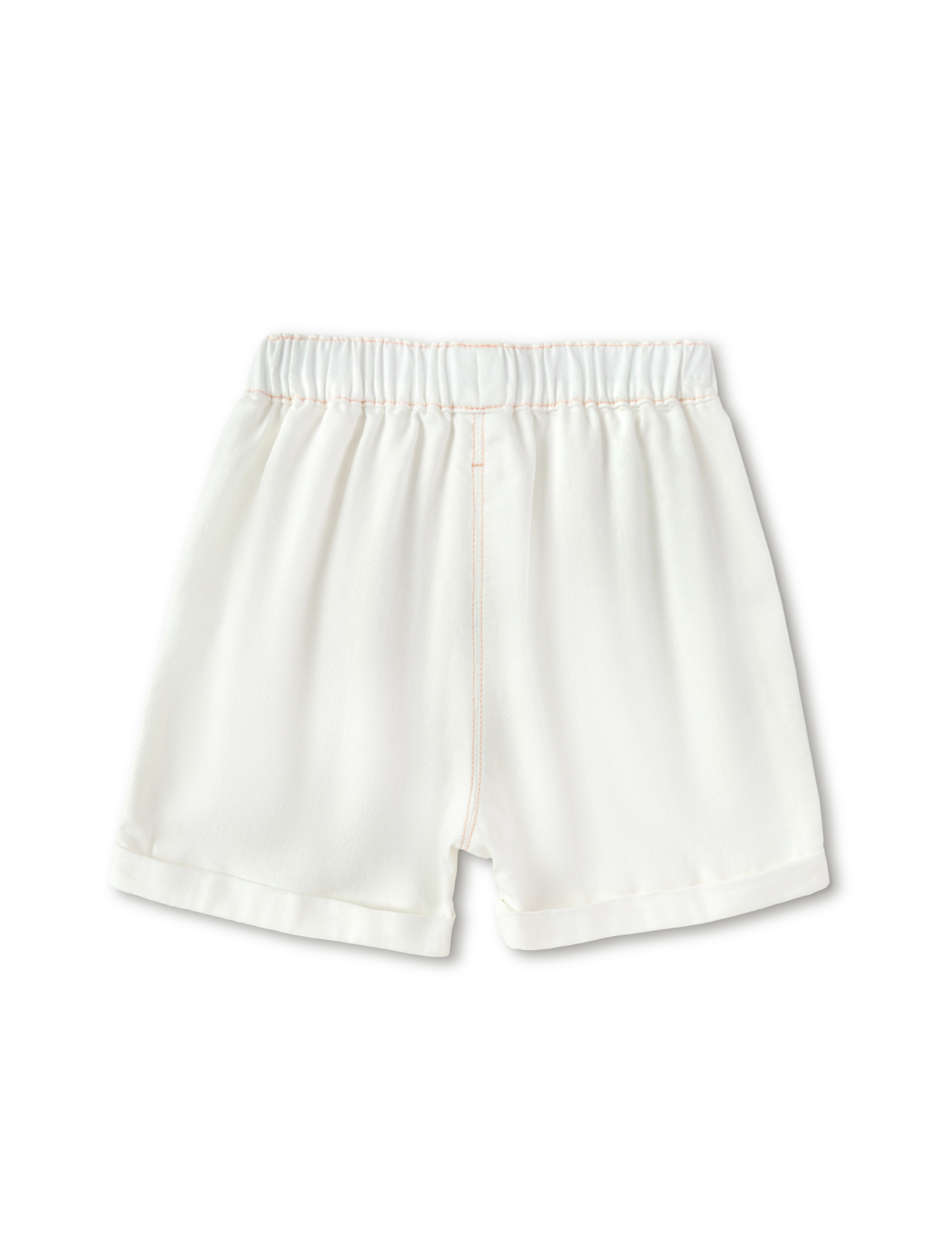 Balabala Patch Pocket Shorts Raw White,Denim Dark Blue