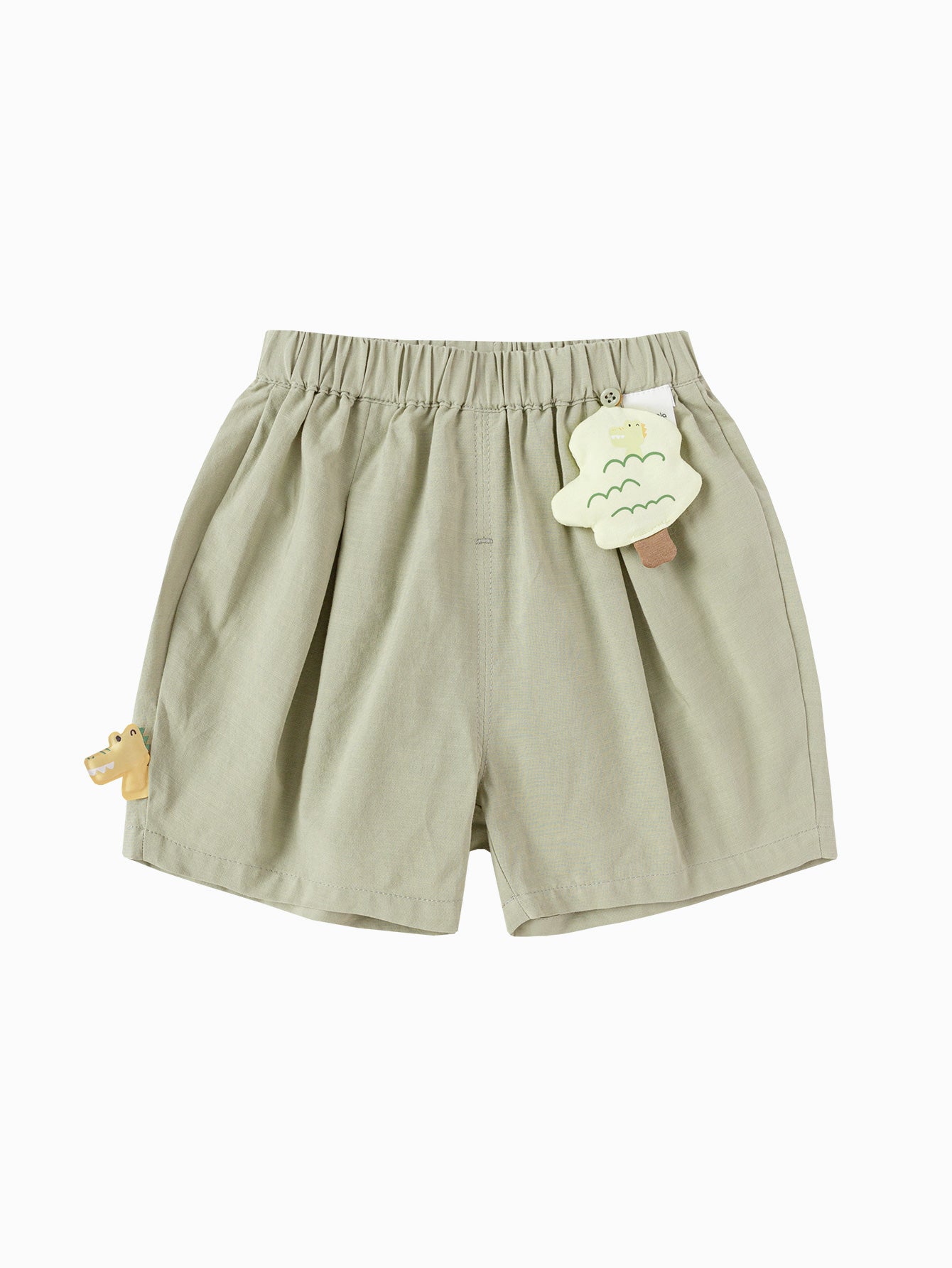 Balabala Tiered Shorts Dusty Green