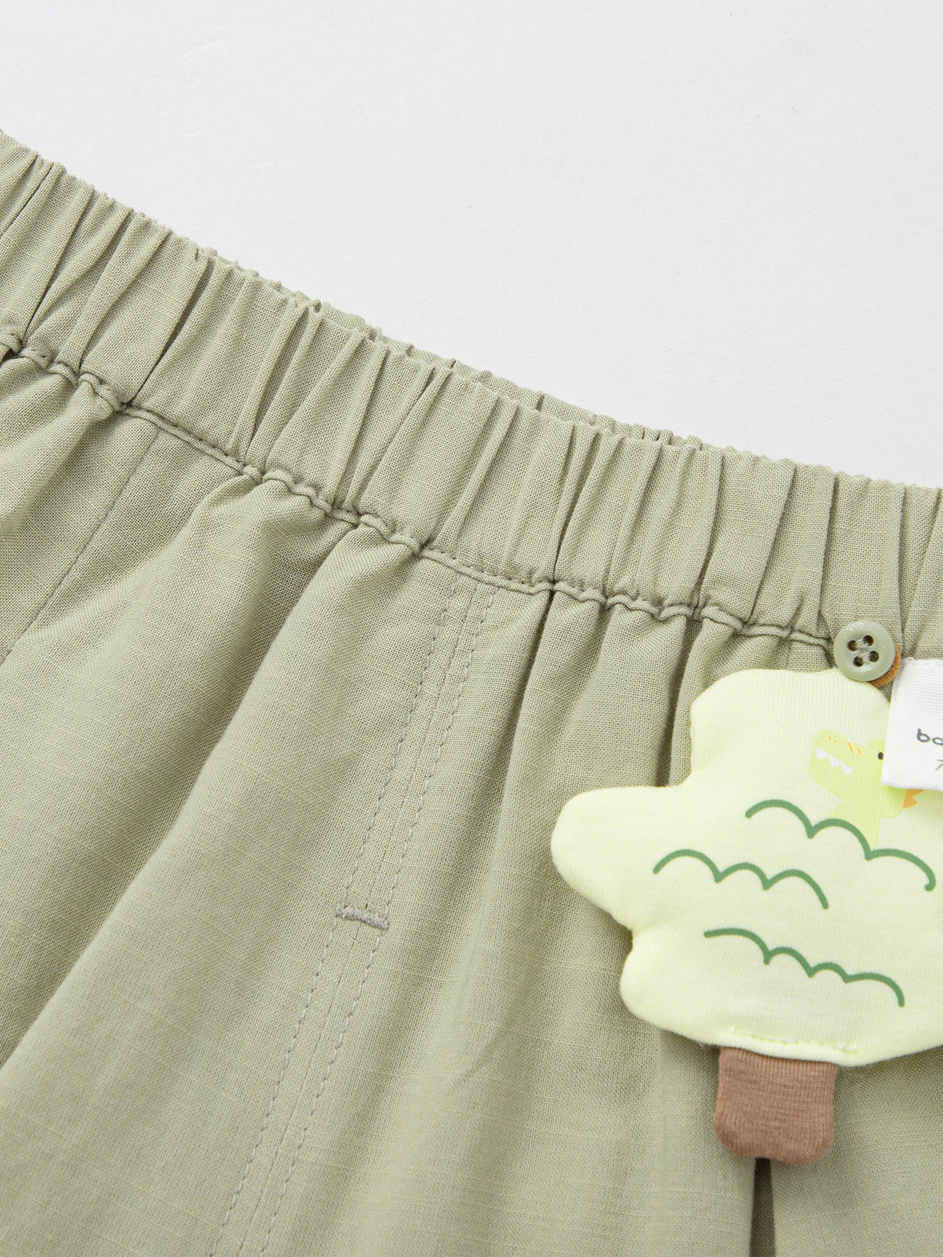 Balabala Tiered Shorts Dusty Green