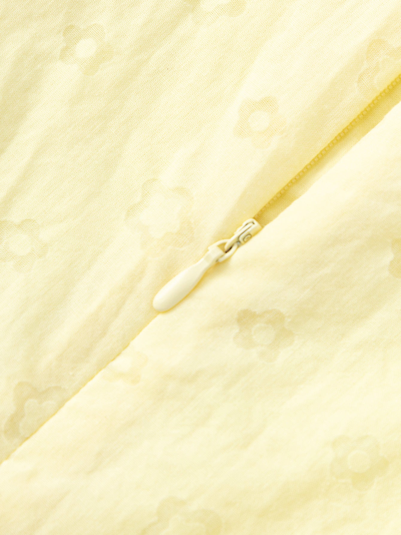 Balabala Sleeveless Bubble Dress Light Yellow