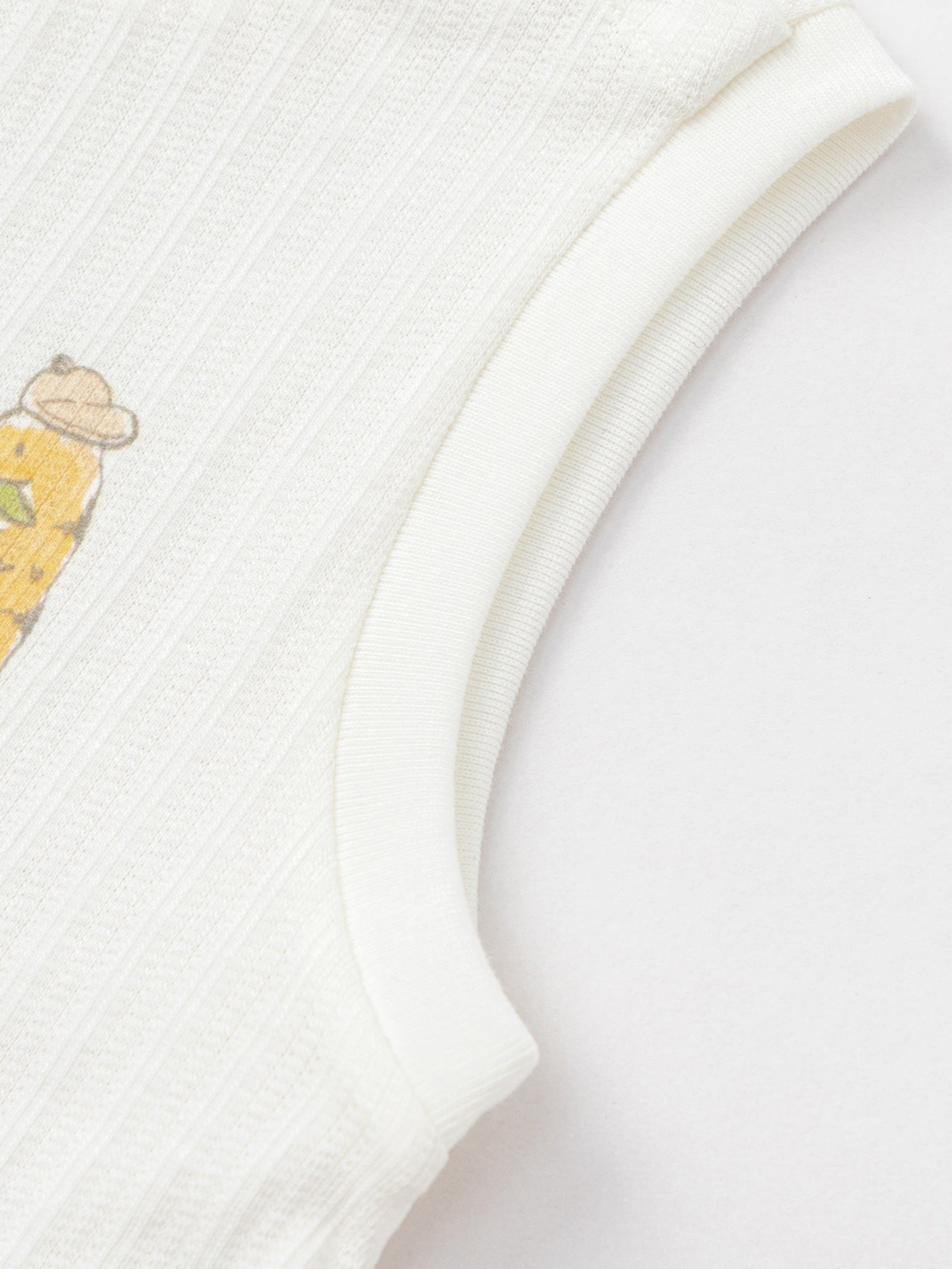 Balabala Dinosaur Tank Top Off-white