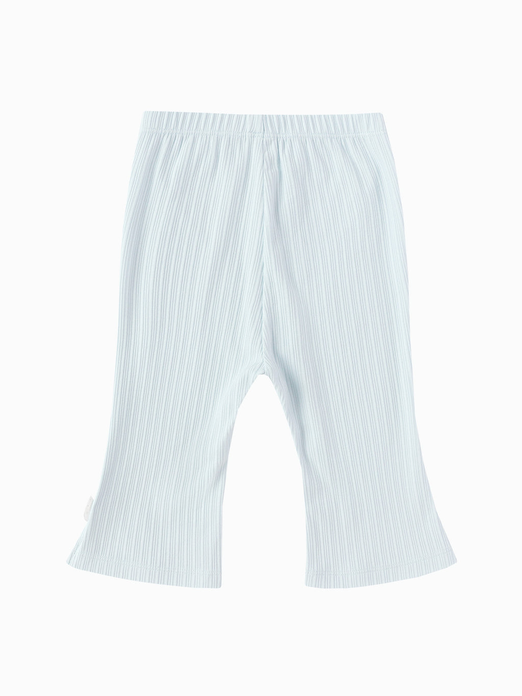 Balabala Girls Ribbed Flare Pants Morning Gray