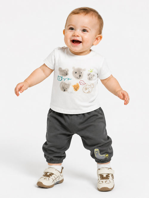Balabala Baby Boy Knit Trousers