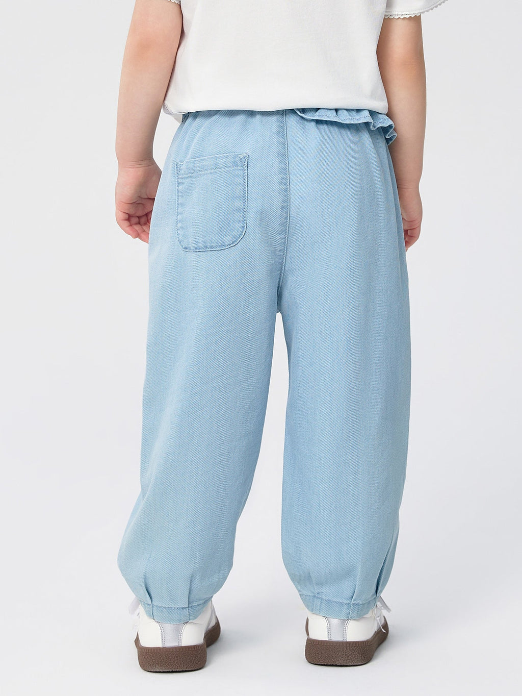 Balabala Pants Light Blue Denim | Dark Blue Denim