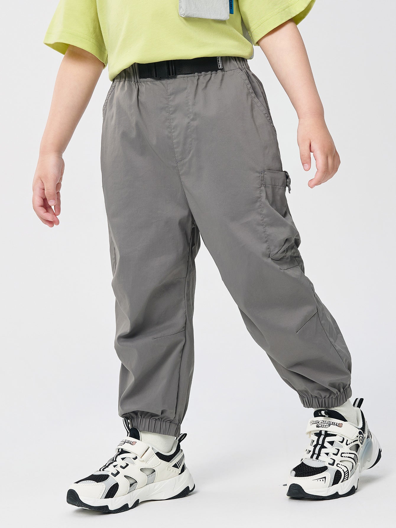 Balabala Pants Grey, Light Green, Brown