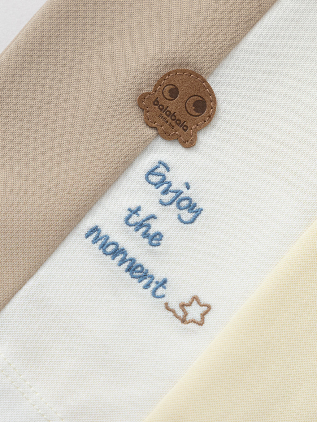 Balabala Polo Shirt and Shorts Set Shell Khaki,Dark Blue