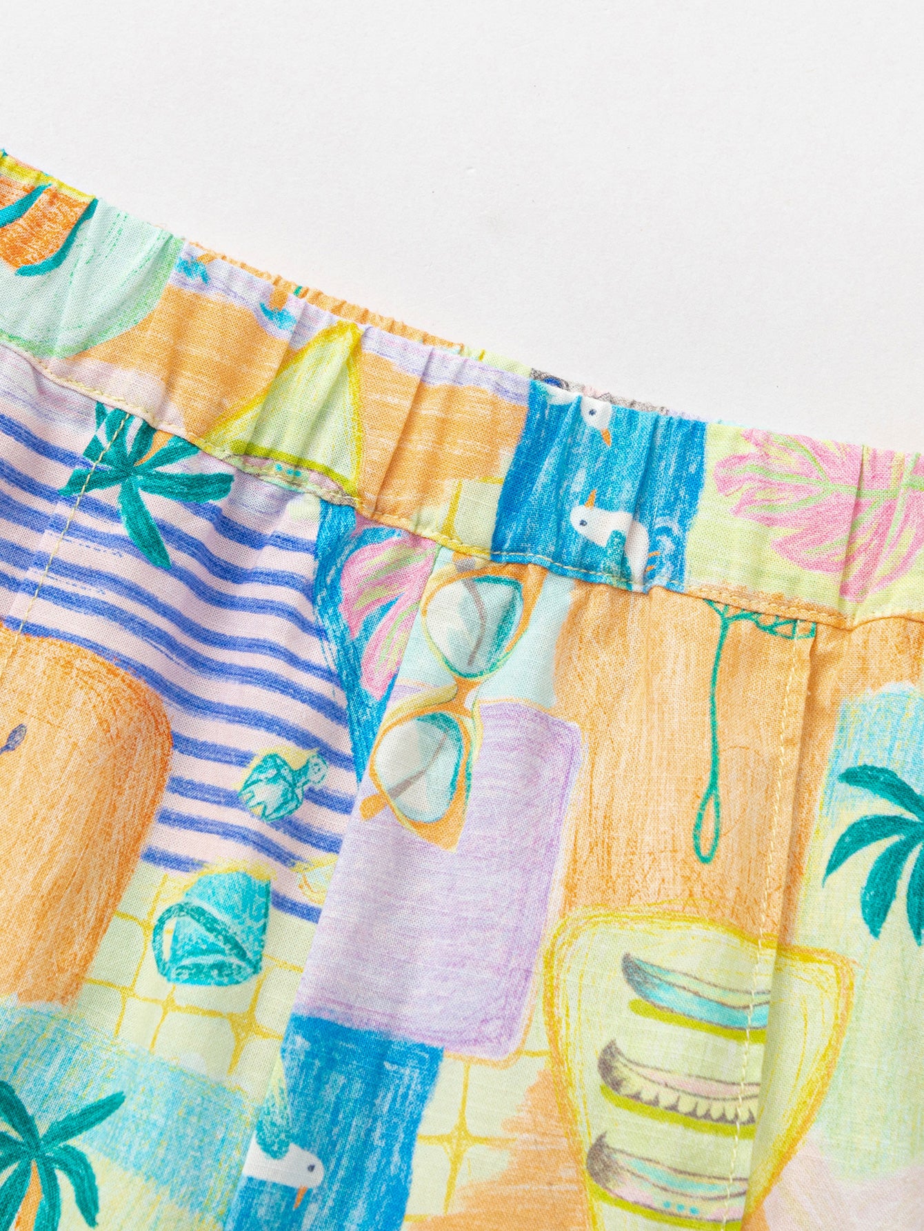 Balabala Boys Print Set Yellow