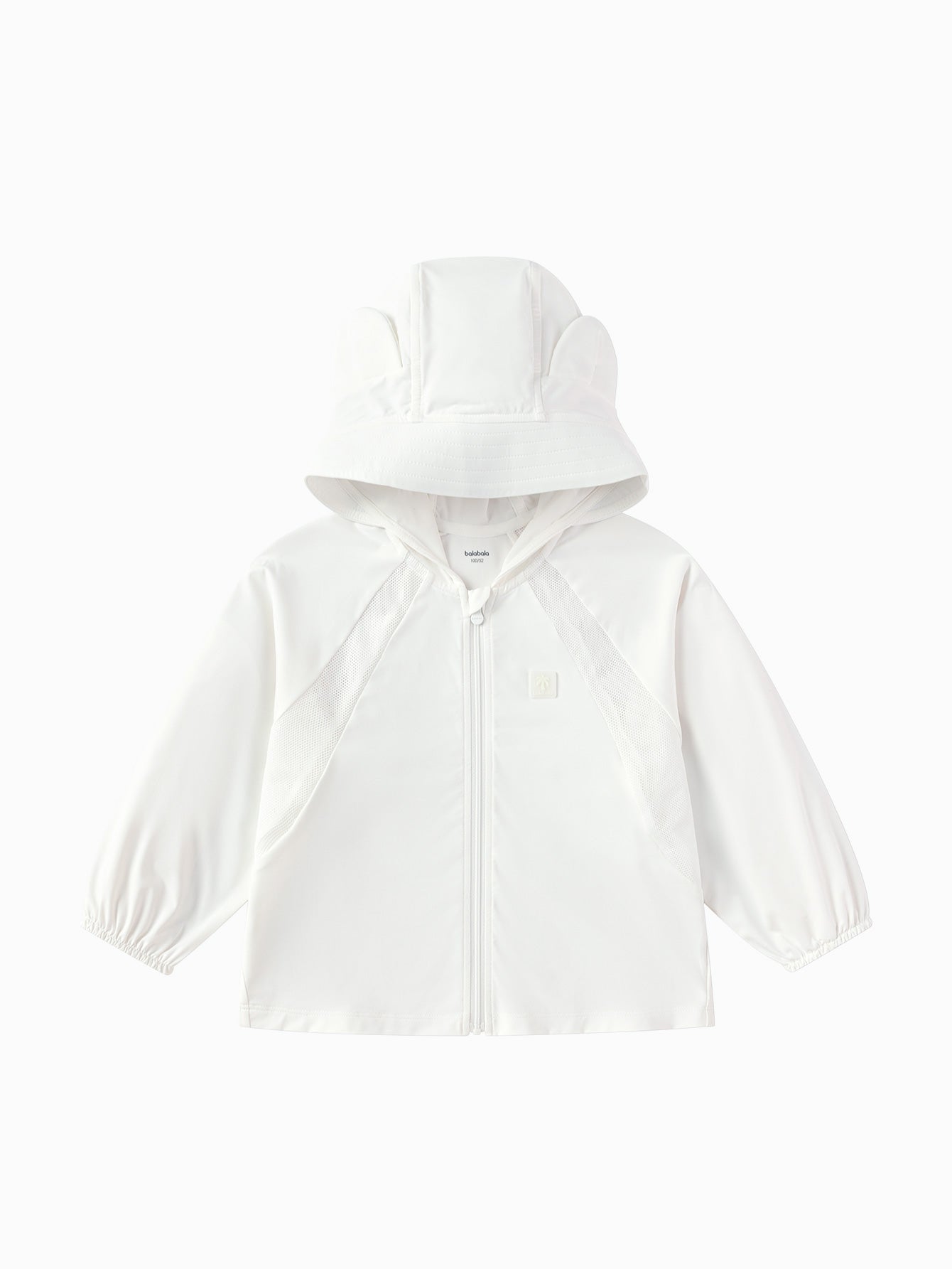 Balabala Hooded Jacket White,Violet