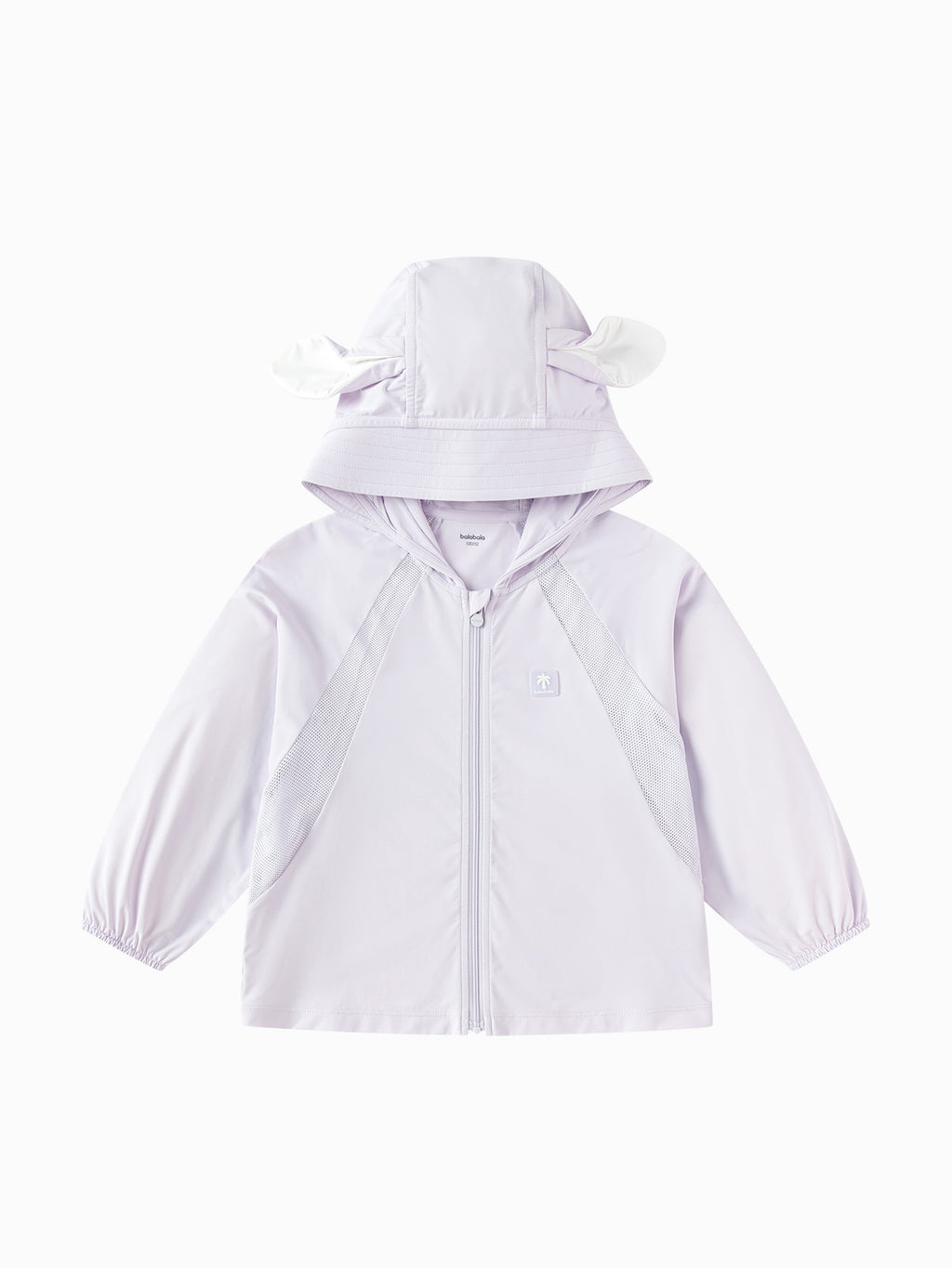 Balabala Hooded Jacket White,Violet