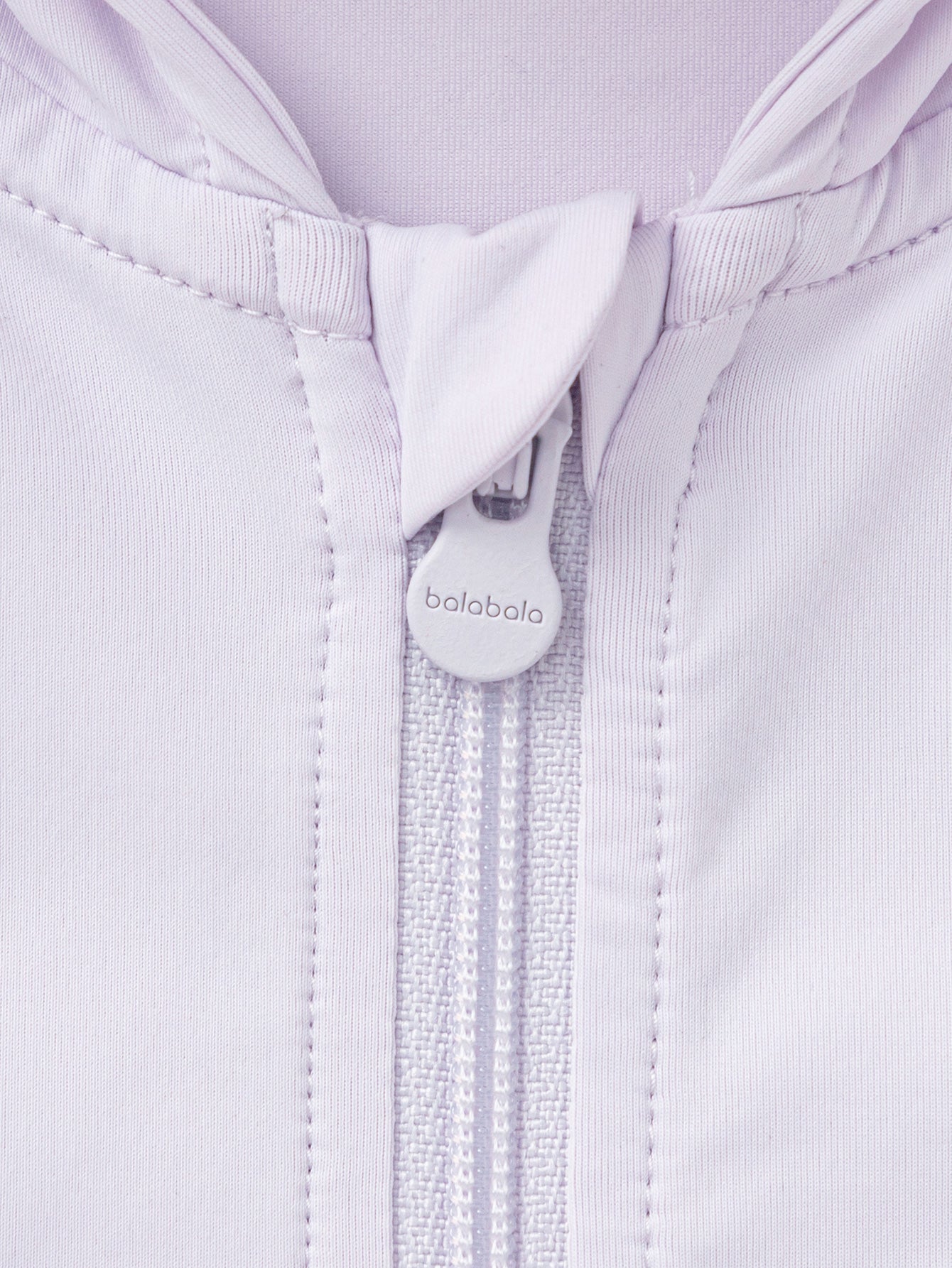 Balabala Hooded Jacket White,Violet