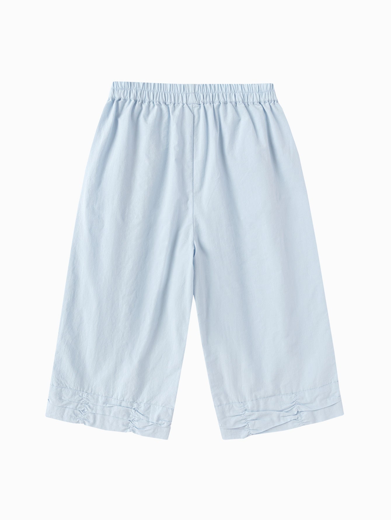 Balabala Girls Wide Leg Pants White,Blue