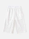 Balabala Girls Wide Leg Pants White