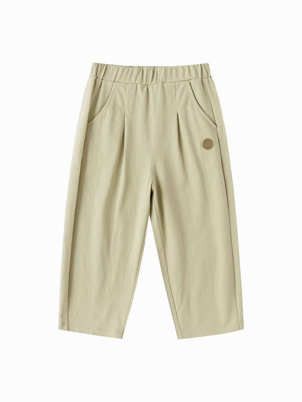 Balabala Boys Casual Cropped Pants Shell Khaki