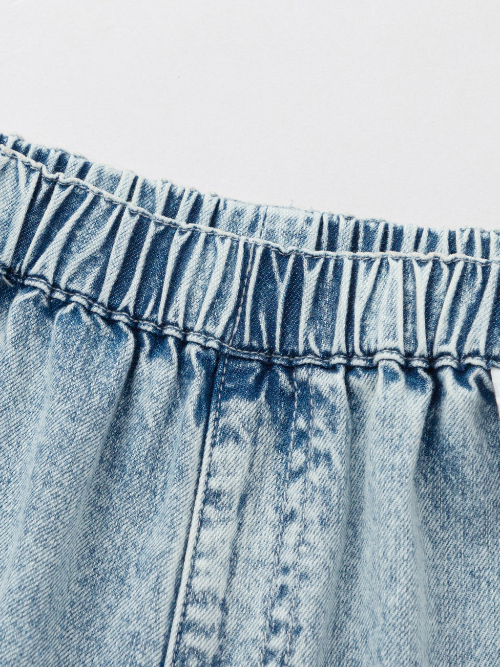 Balabala Boys Denim Cargo Pants Light Blue