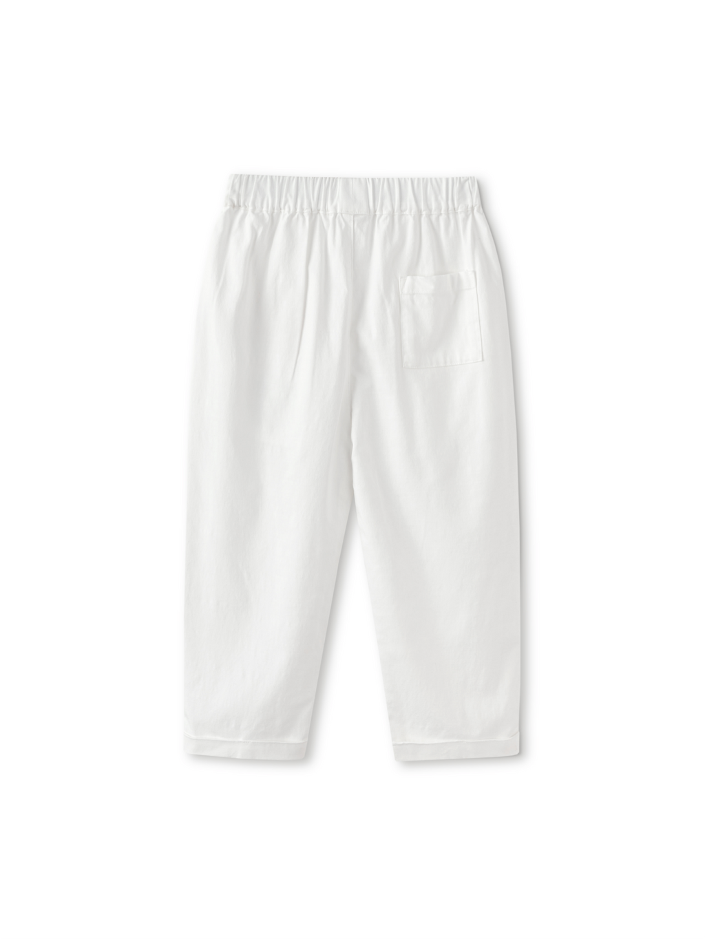 Balabala Casual Pants Dark Blue,Raw White
