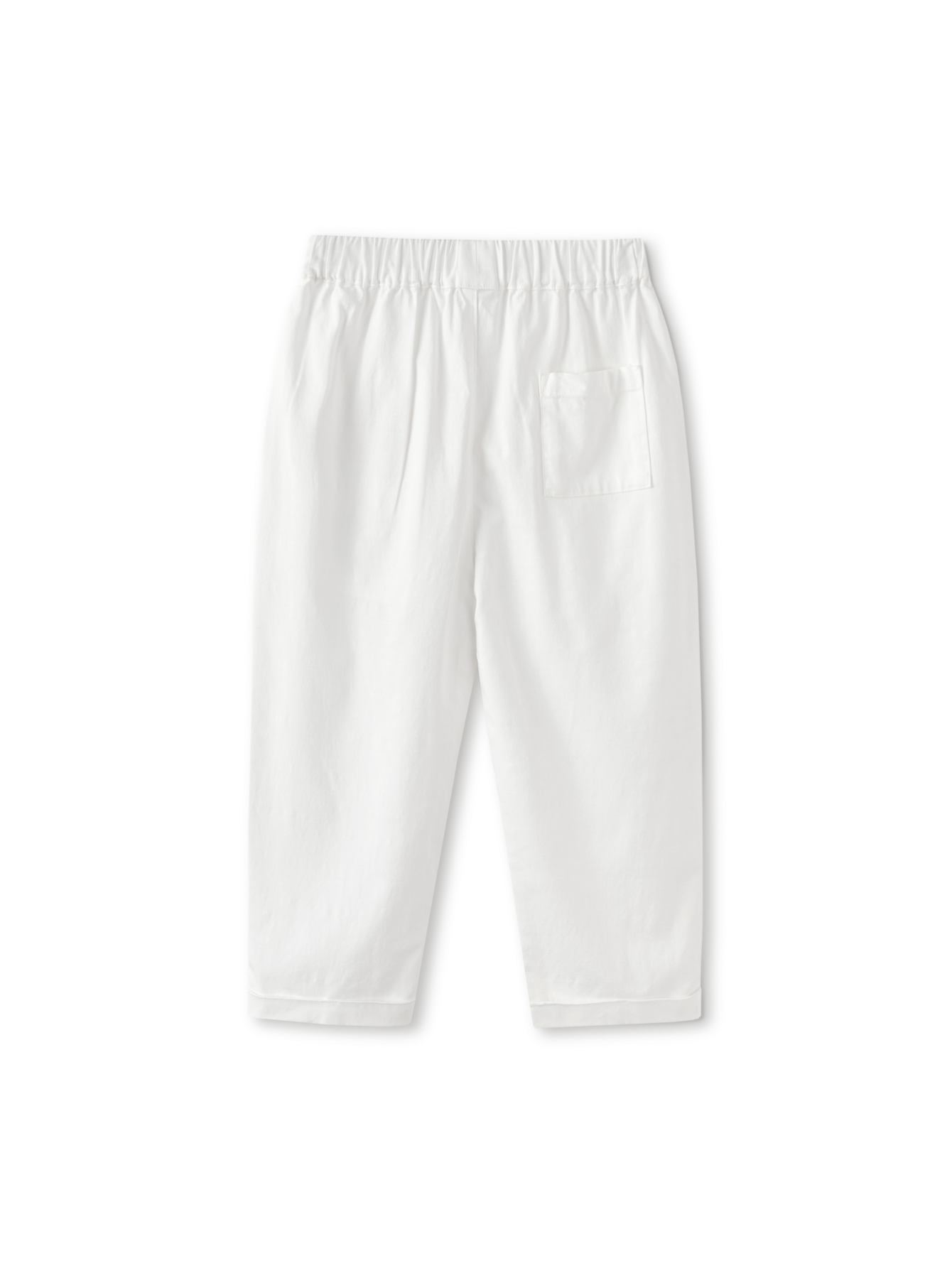 Balabala Casual Pants Dark Blue,Raw White