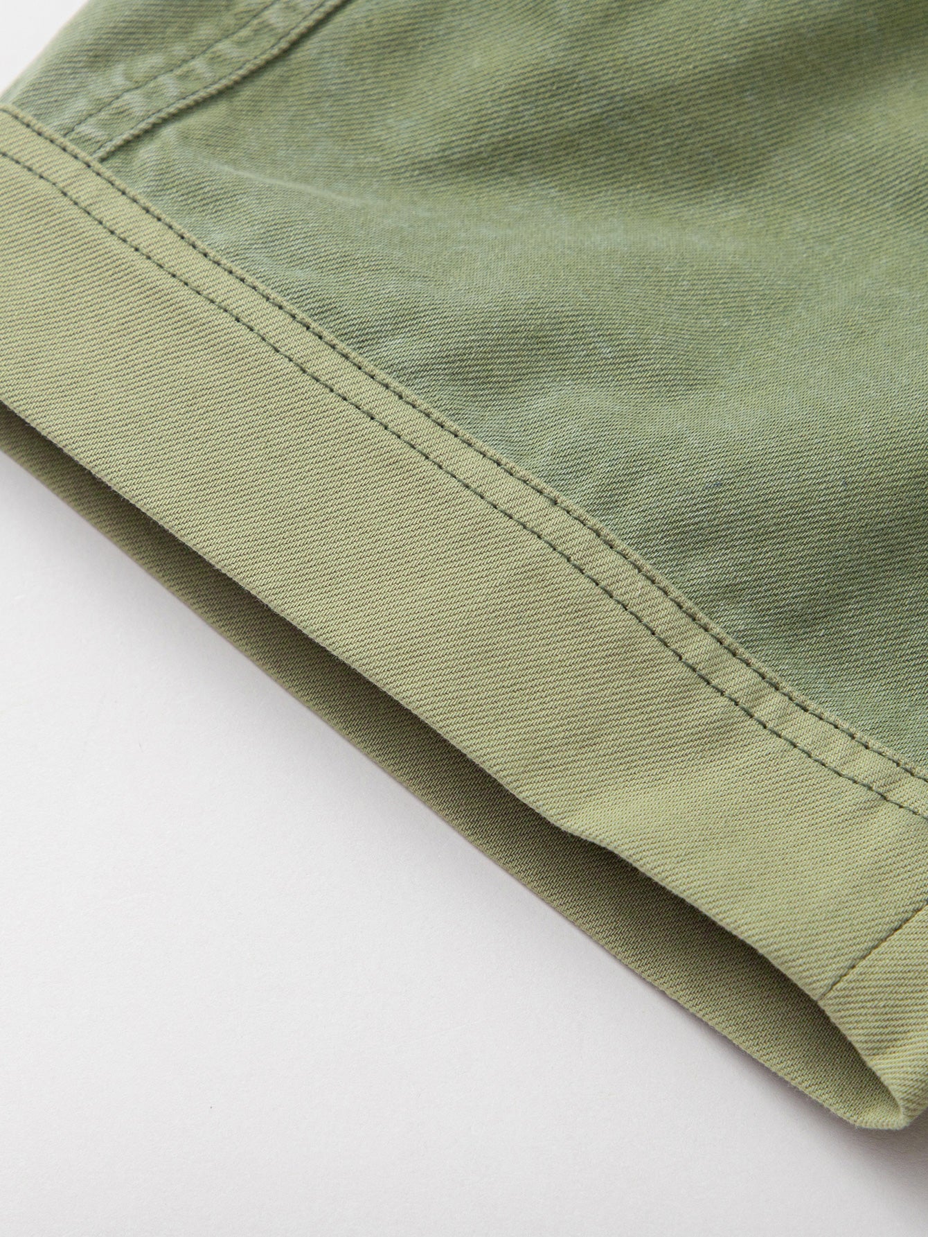 Balabala Boys Washed Denim Shorts Green,Denim Medium Blue
