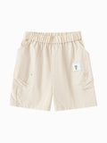 Balabala Boys Utility Shorts Light Camel Gray