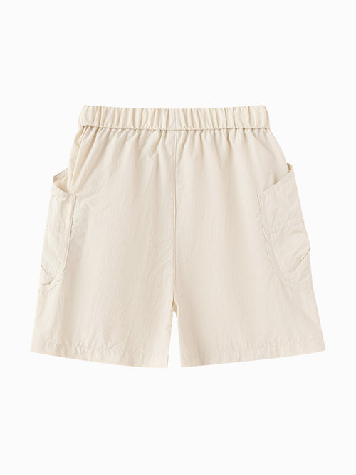 Balabala Boys Utility Shorts Light Camel Gray