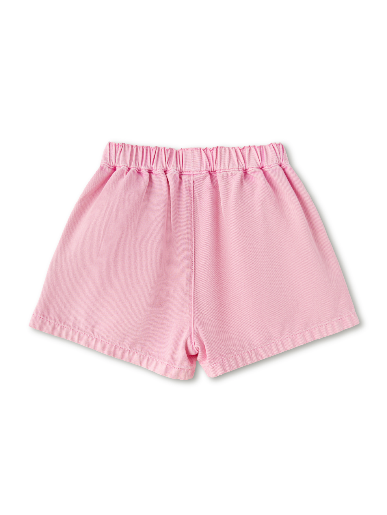 Balabala Girls Embroidered Denim Medium Blue,Pink