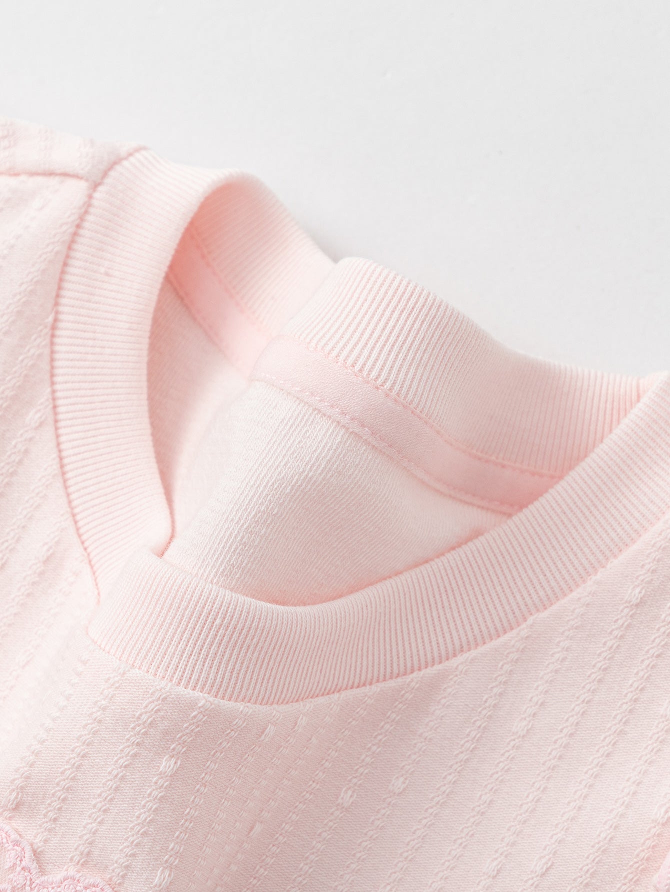Balabala Girls Ribbed Tulle Dress Pink