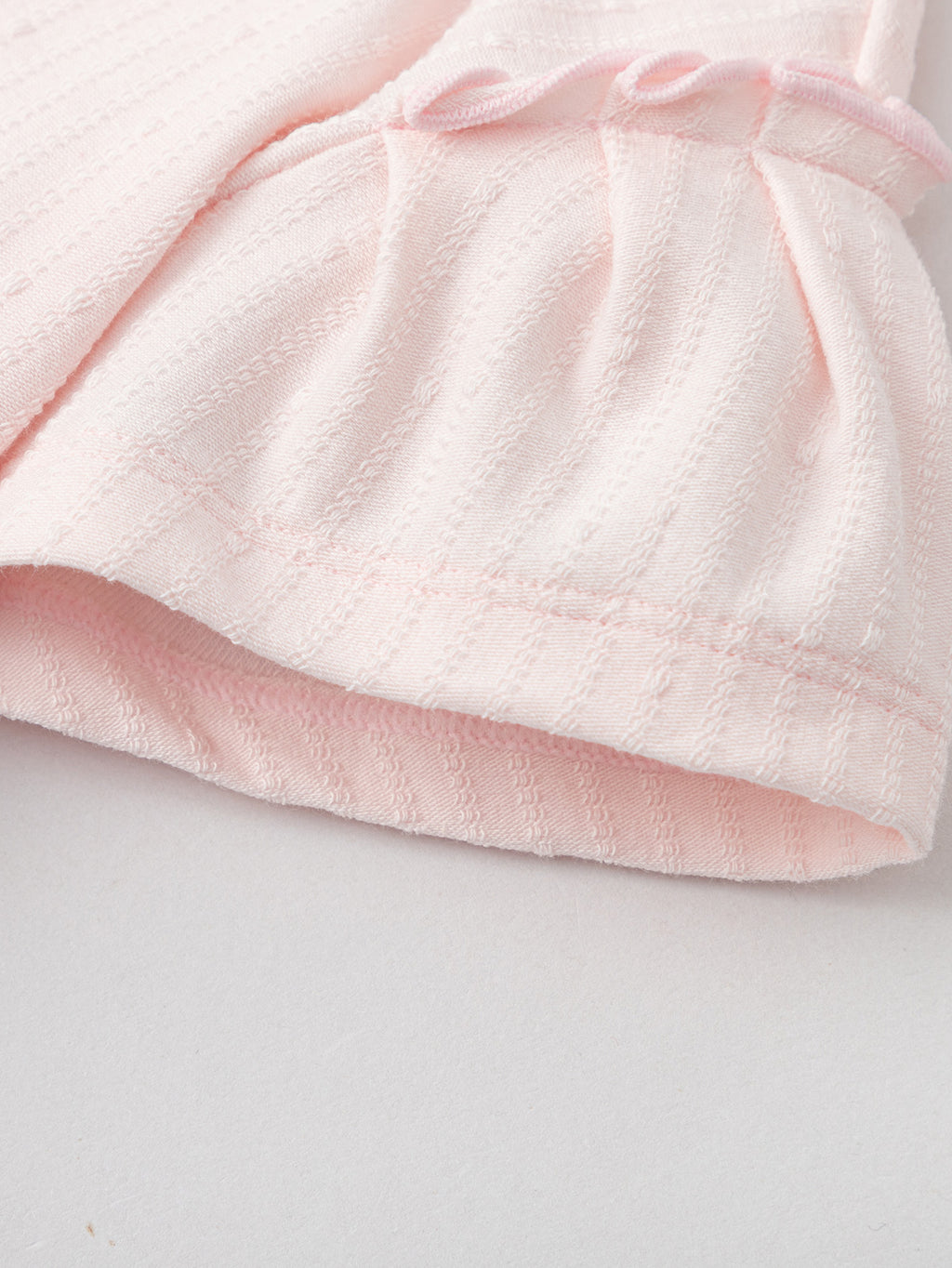 Balabala Girls Ribbed Tulle Dress Pink