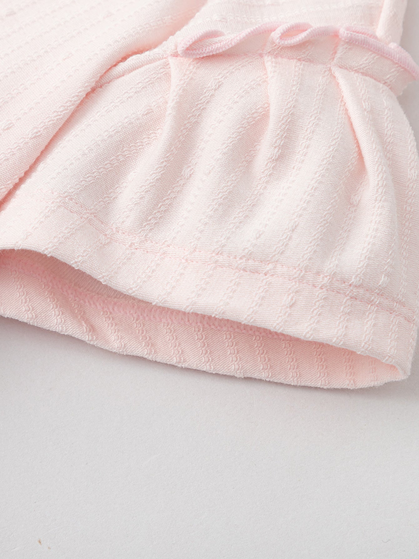 Balabala Girls Ribbed Tulle Dress Pink