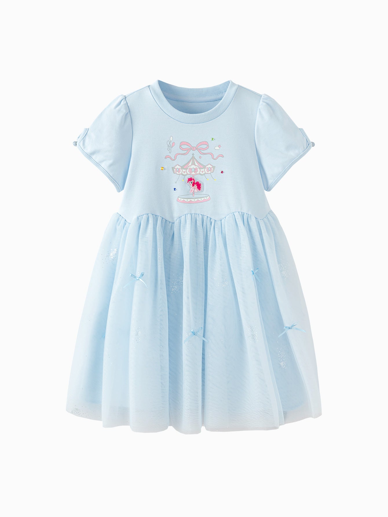 Balabala Girls Tulle Dress Ice blue