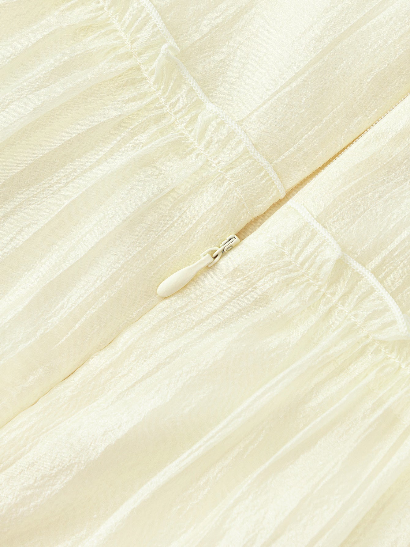 Balabala Girls Ruffle Tiered Dress Light Yellow