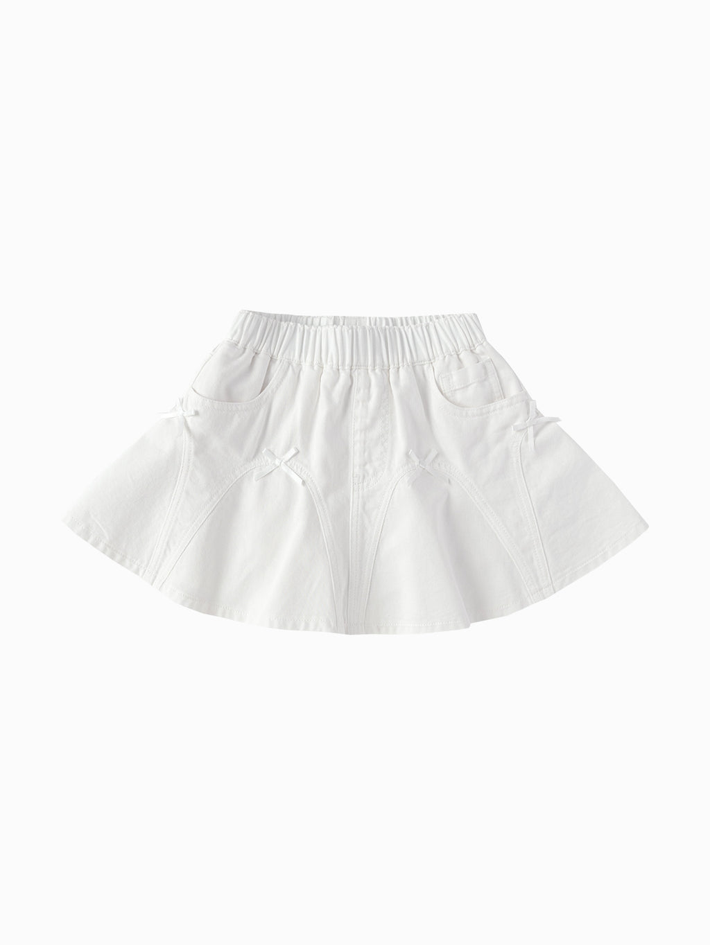 Balabala Girls Flare Skirt White