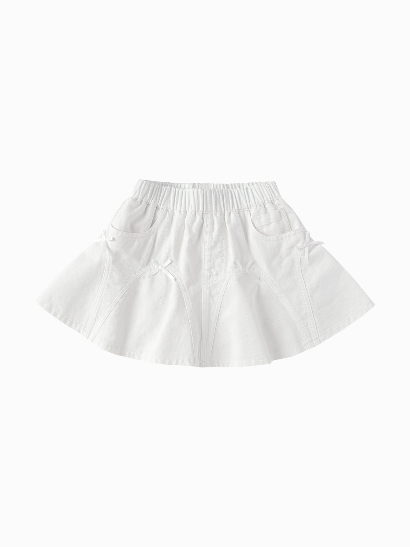 Balabala Girls Flare Skirt White