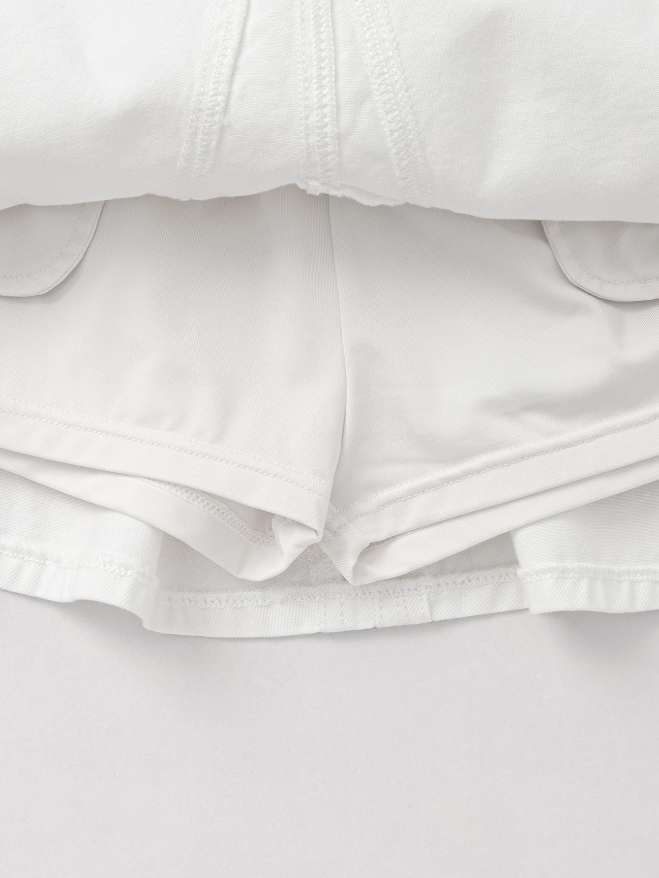 Balabala Girls Flare Skirt White