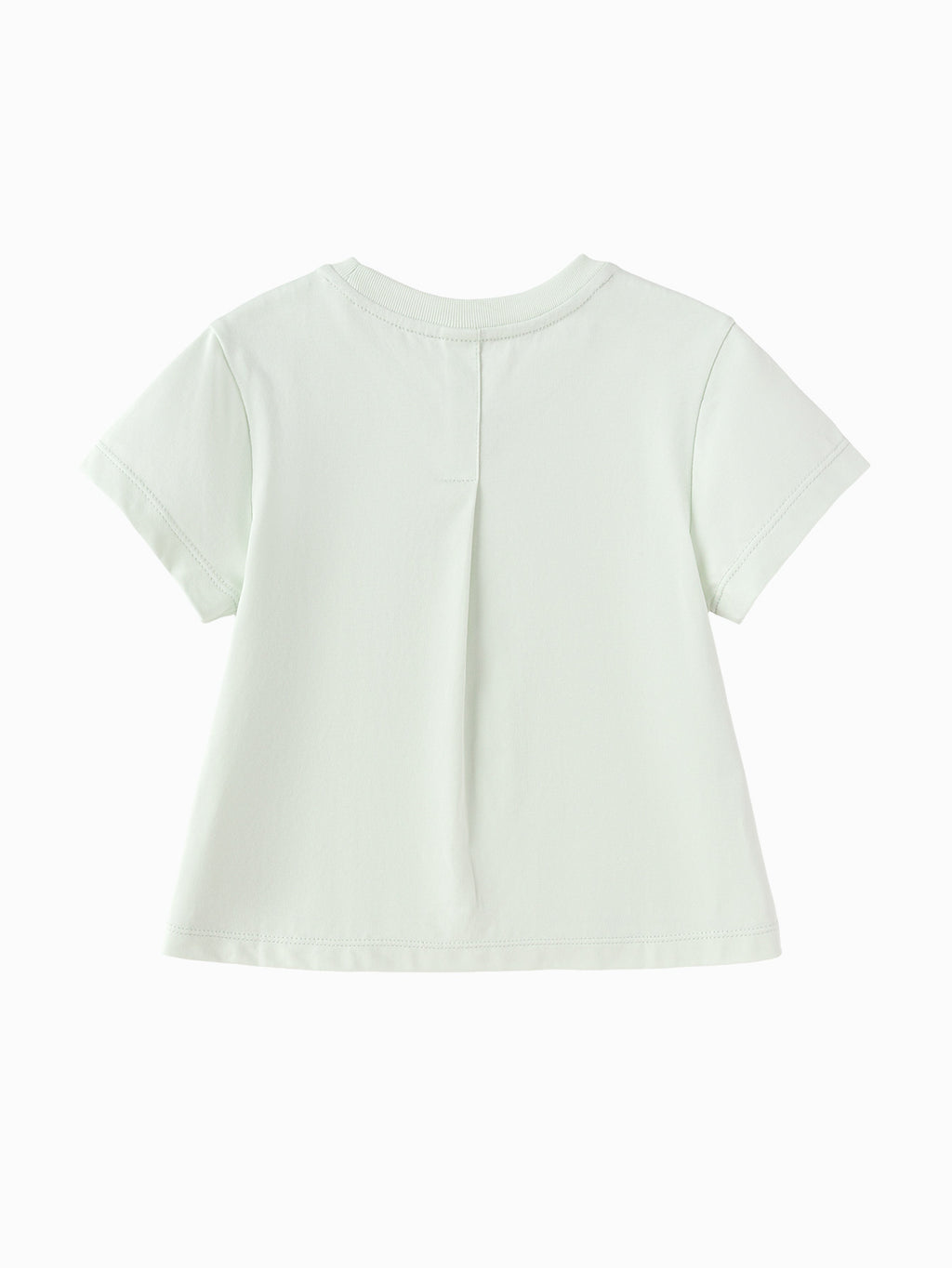 Balabala Girls Floral Embroidered T-Shirt White,Pink Green