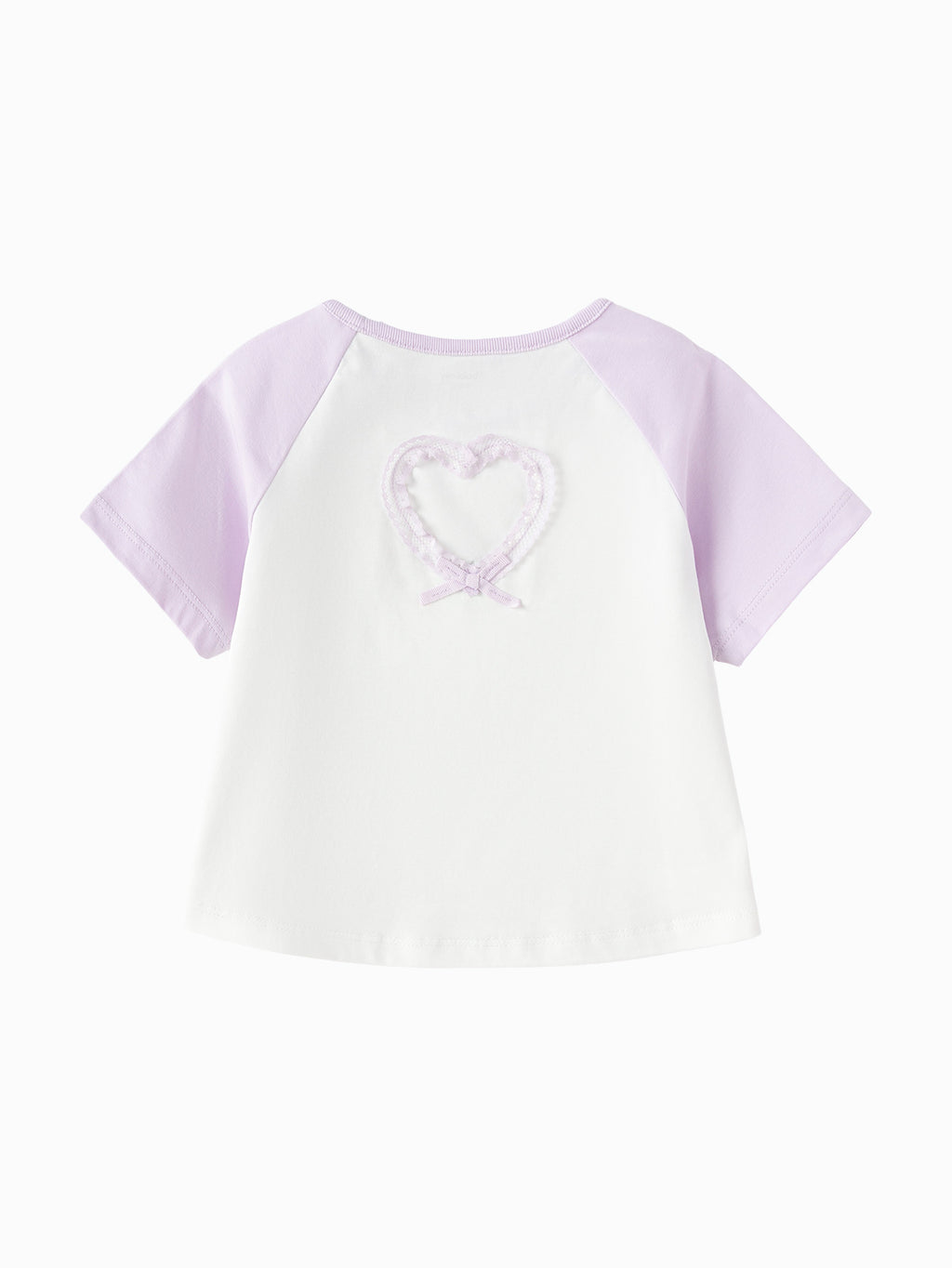 Balabala Girls Raglan T Shirt Purple