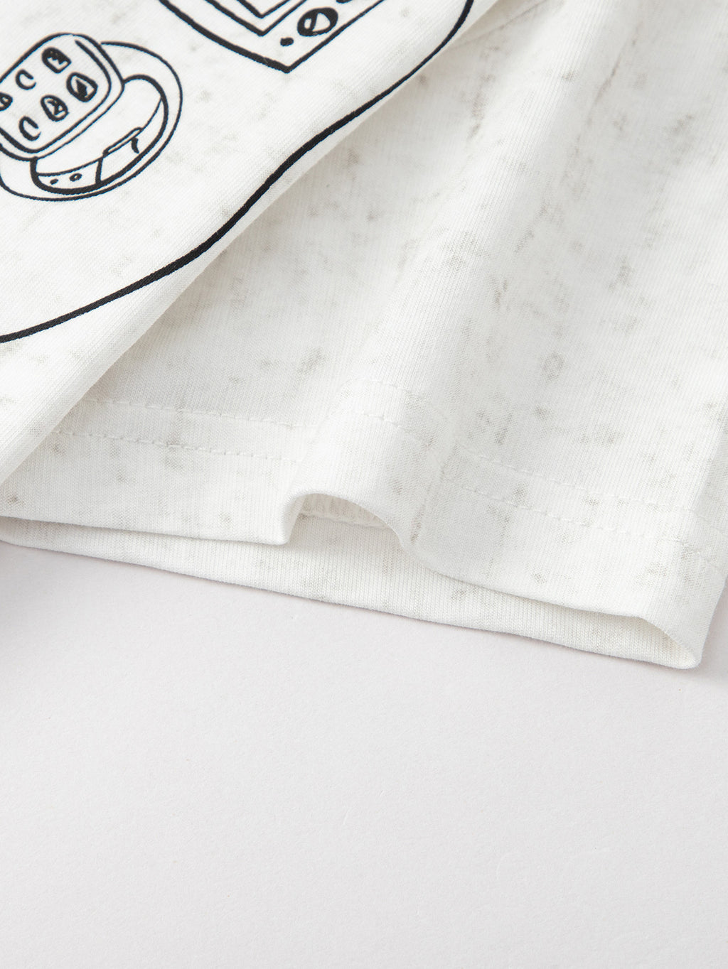 Balabala Boys Headphone Print T-Shirt White