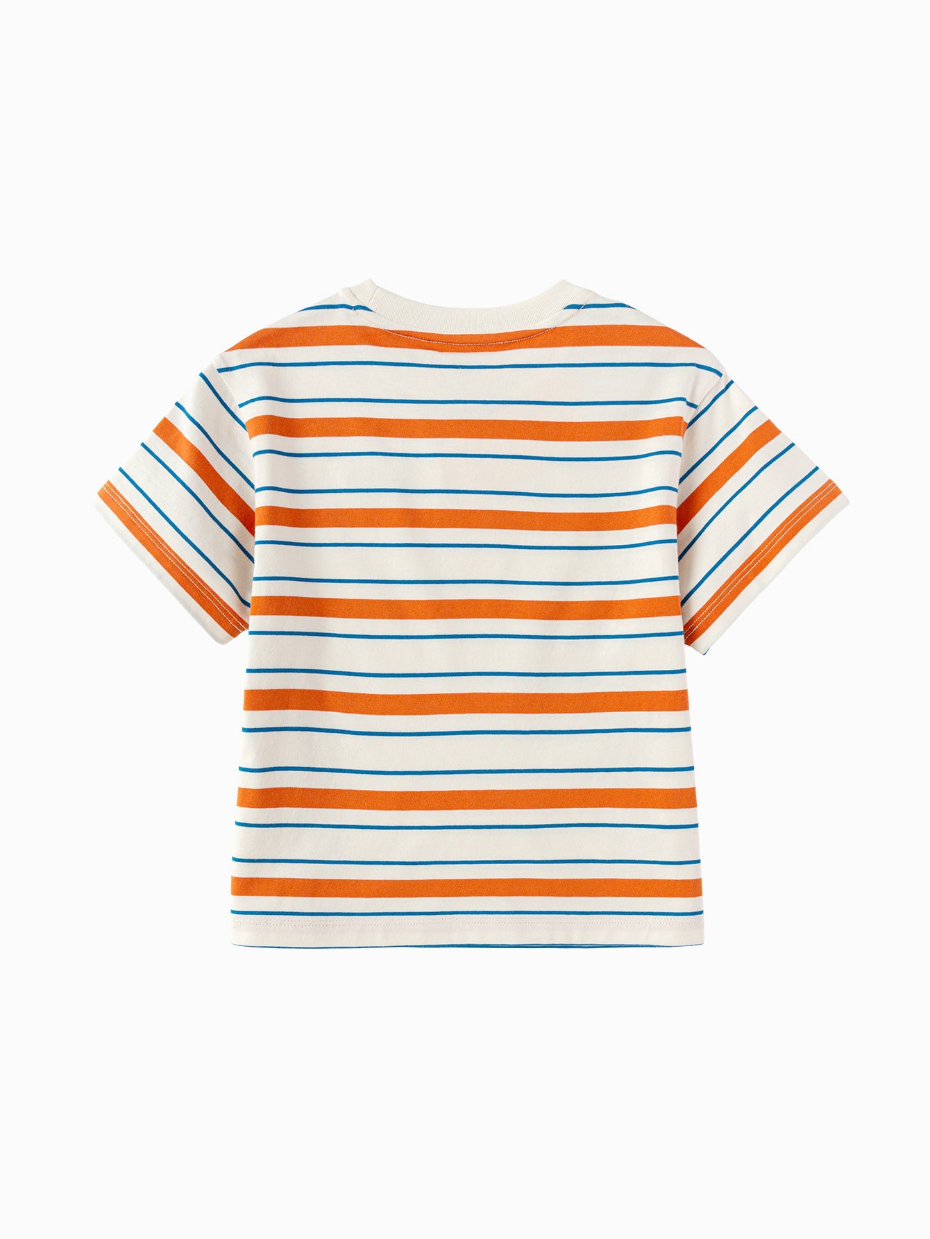 Balabala Boys Print T-Shirt White Red,Light Khaki
