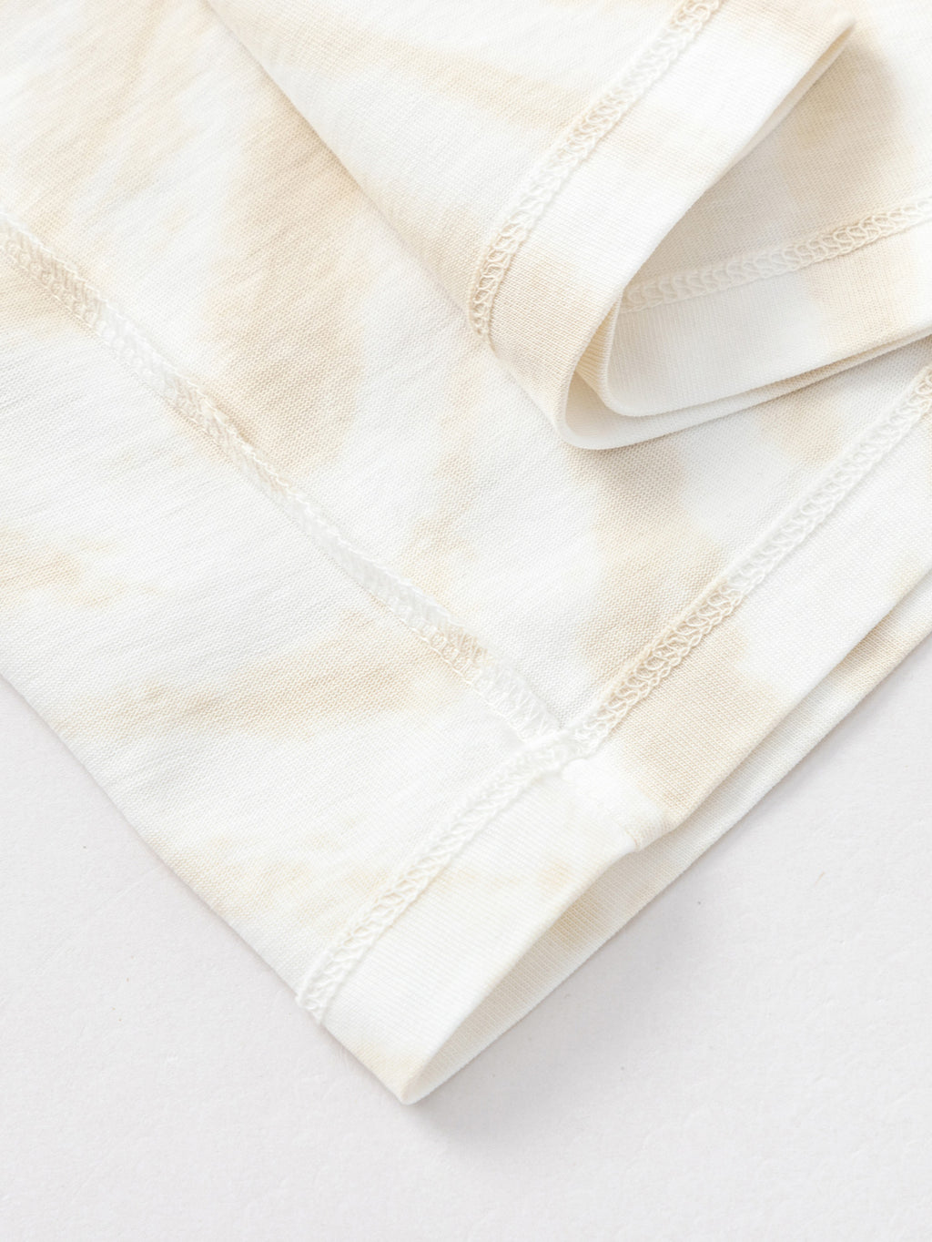 Balabala Tie Dye Graphic T Shirt Beige